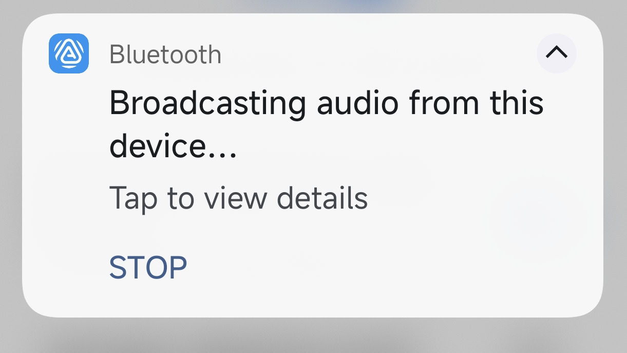 Broadcasting audio notification on Xiaomi MIX Flip