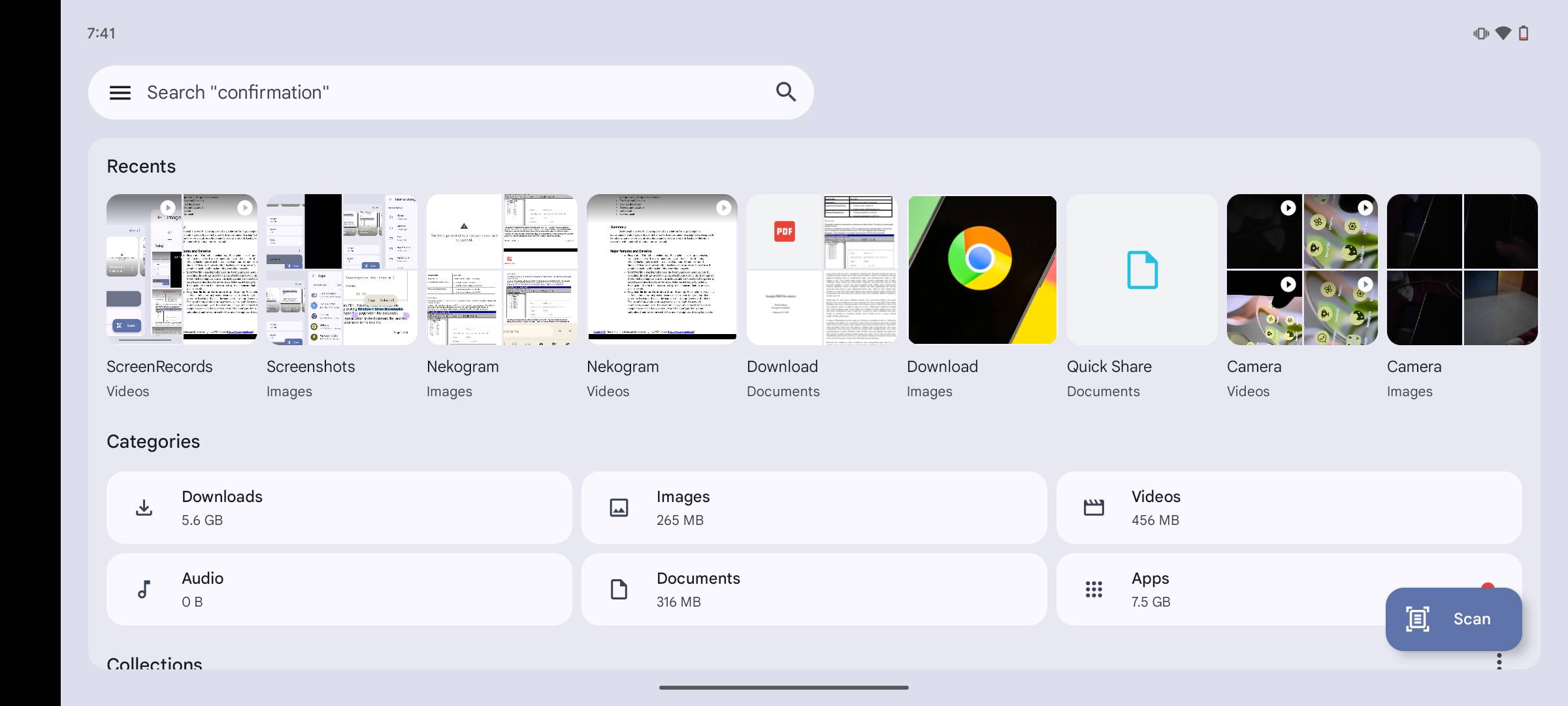 Files by Google tests new layout for tablets and foldables (APK teardown)