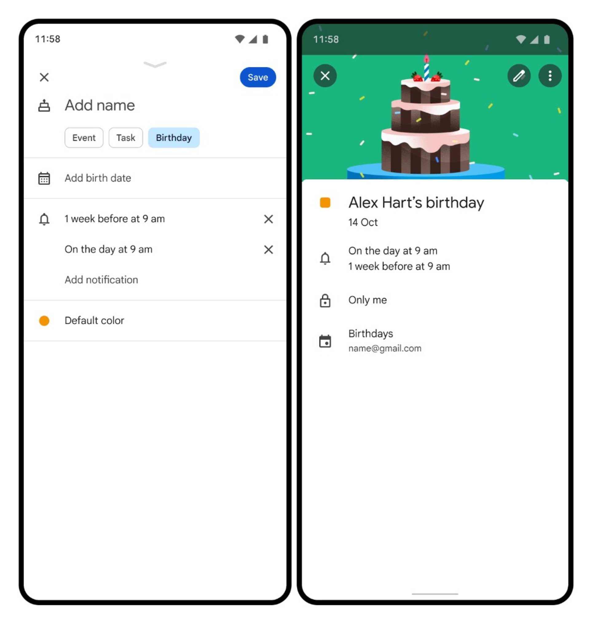 Google Calendar is finally getting a dedicated birthday event