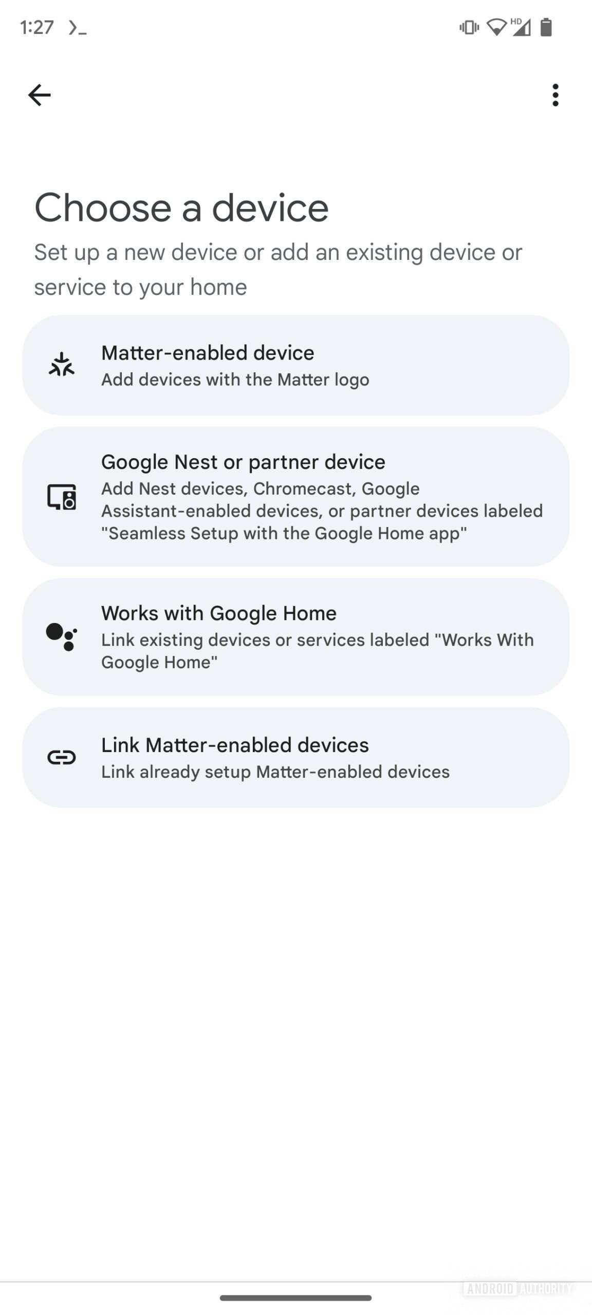 Google Home Link Matter ಸಕ್ರಿಯಗೊಳಿಸಿದ ಸಾಧನ (2)