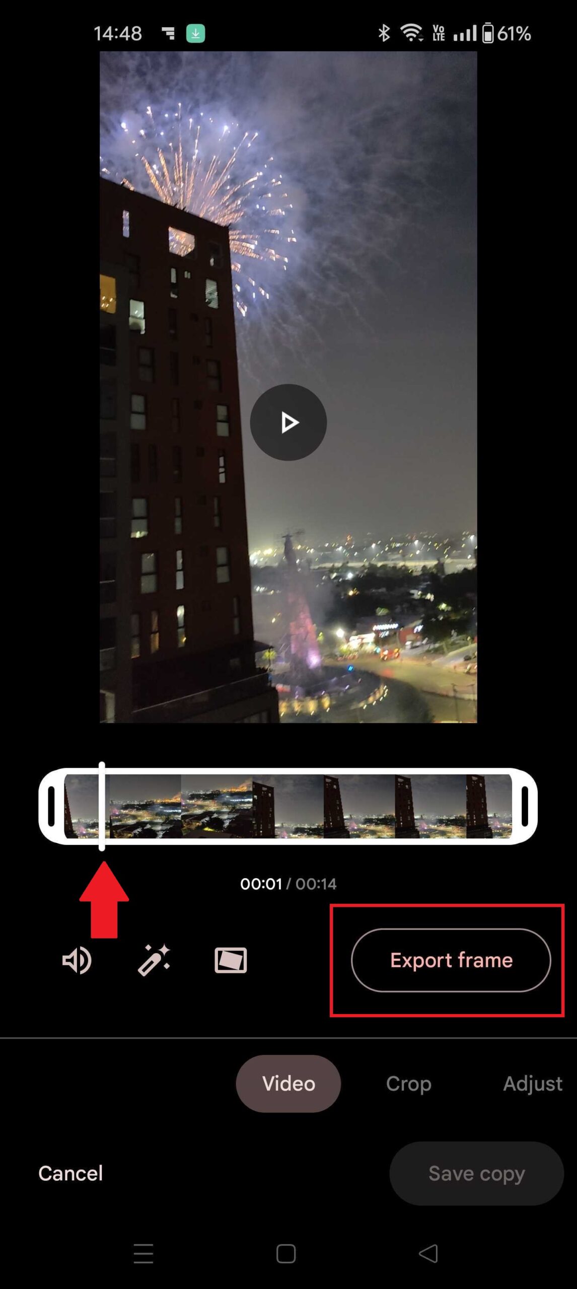 Google Photo Export Video Frame 2