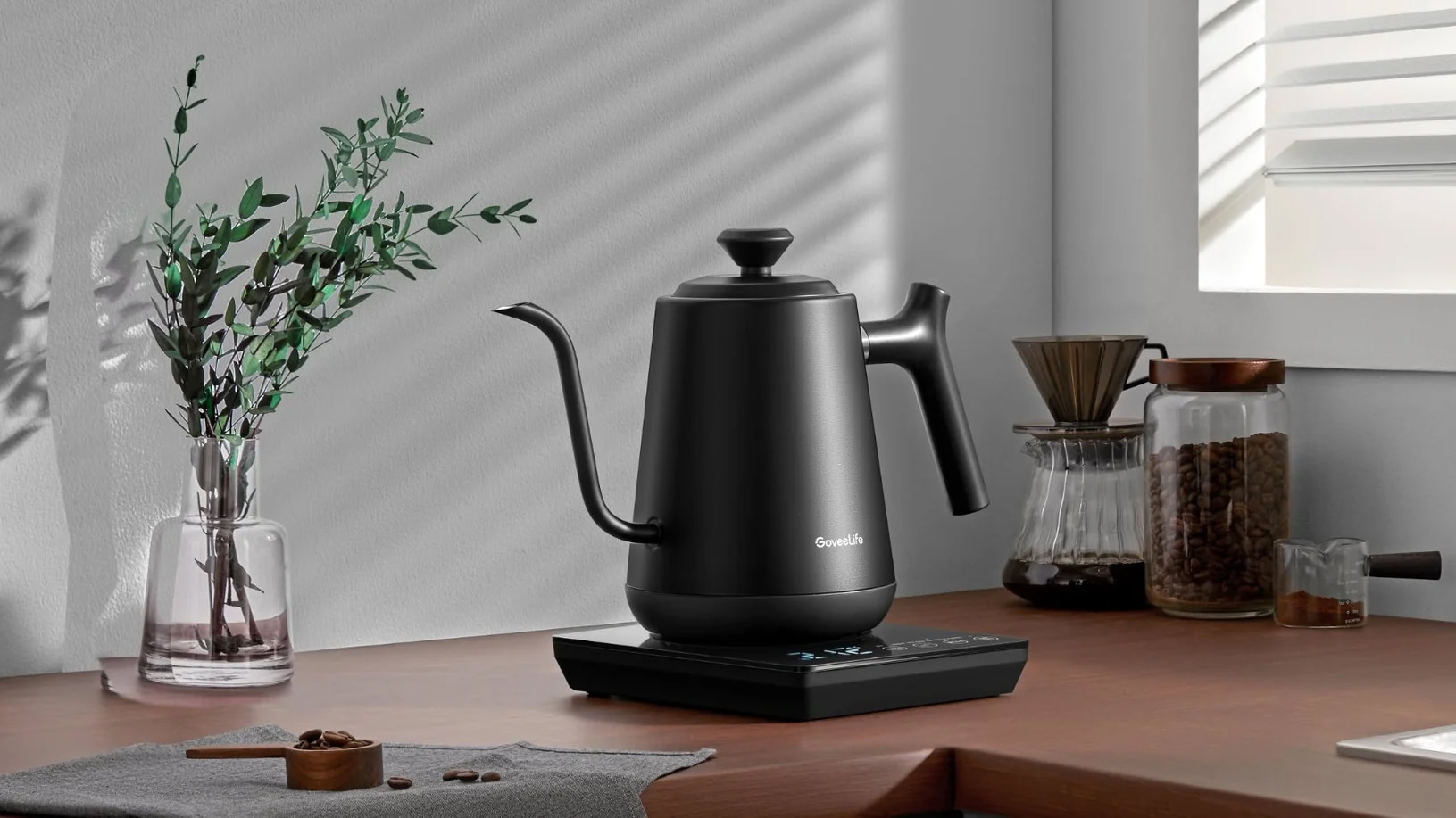 Coffee or tea? You can make both and save with the GoveeLife Smart Wi-Fi Electric Kettle