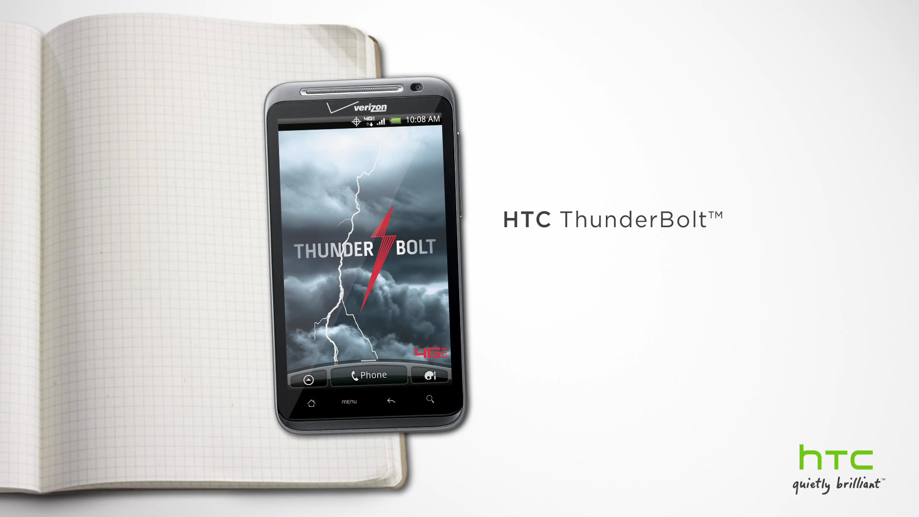 HTC Thunderbolt official screenshot