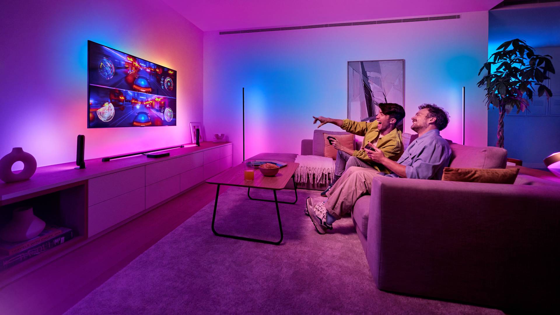 You can now sync your Philips Hue lights with 8K screens