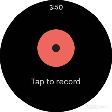 Приложение Recorder на Pixel Watch 3 так же хорошо, как и версия для телефона.