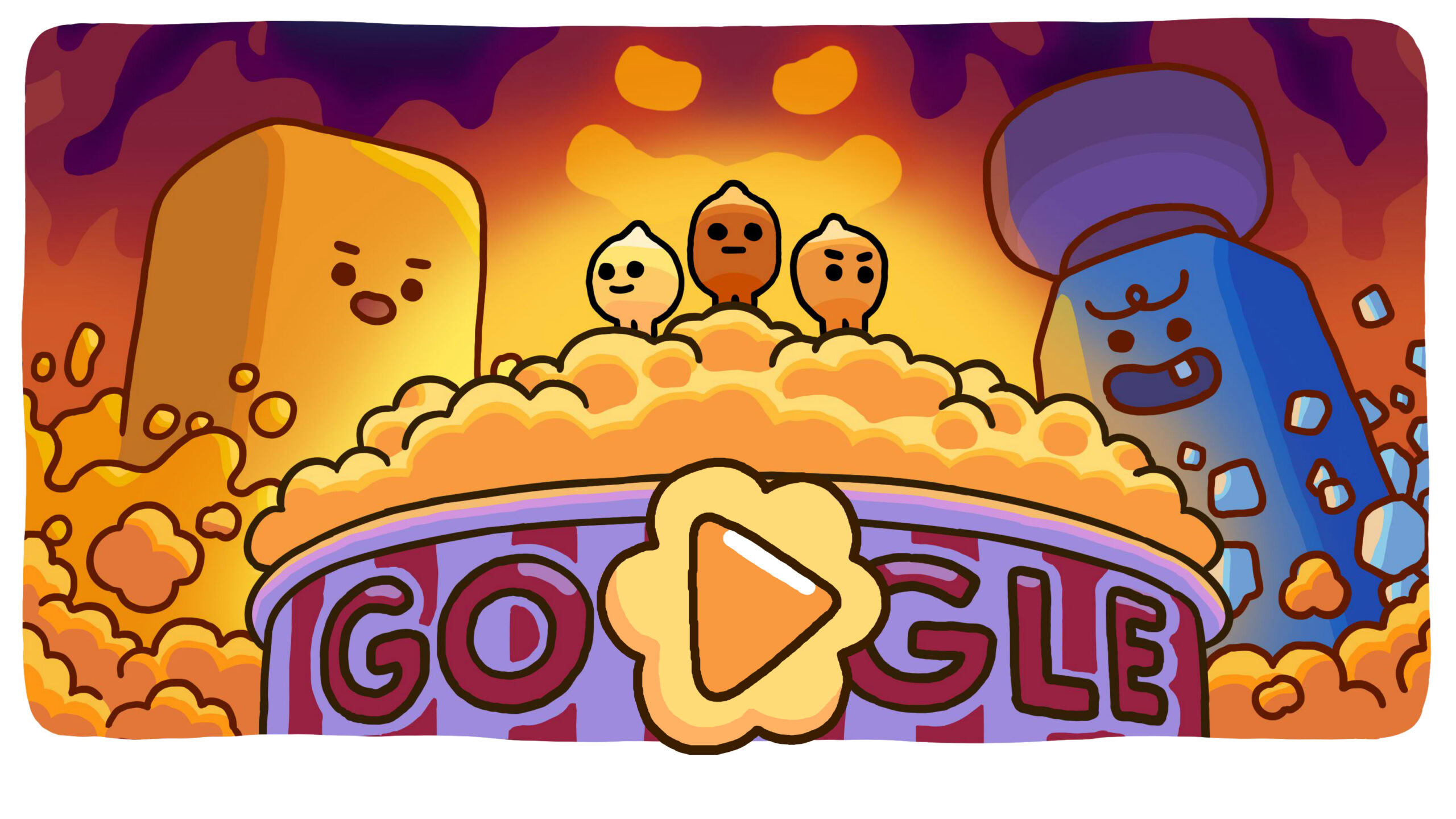 Google’s latest Doodle game is poppin’ off