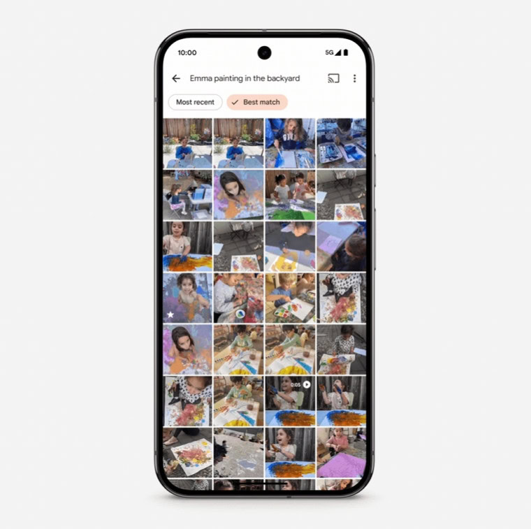 Google Photos enhanced search update