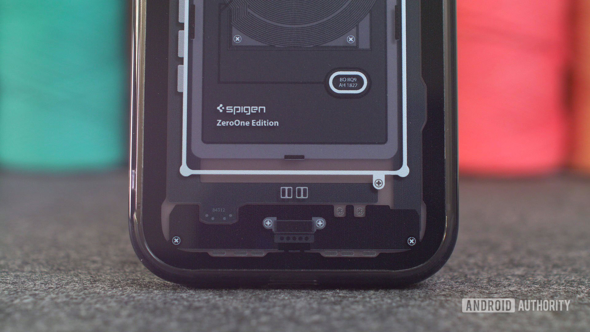 Spigen Ultra Hybrid Zero One Pixel 9 back closeup