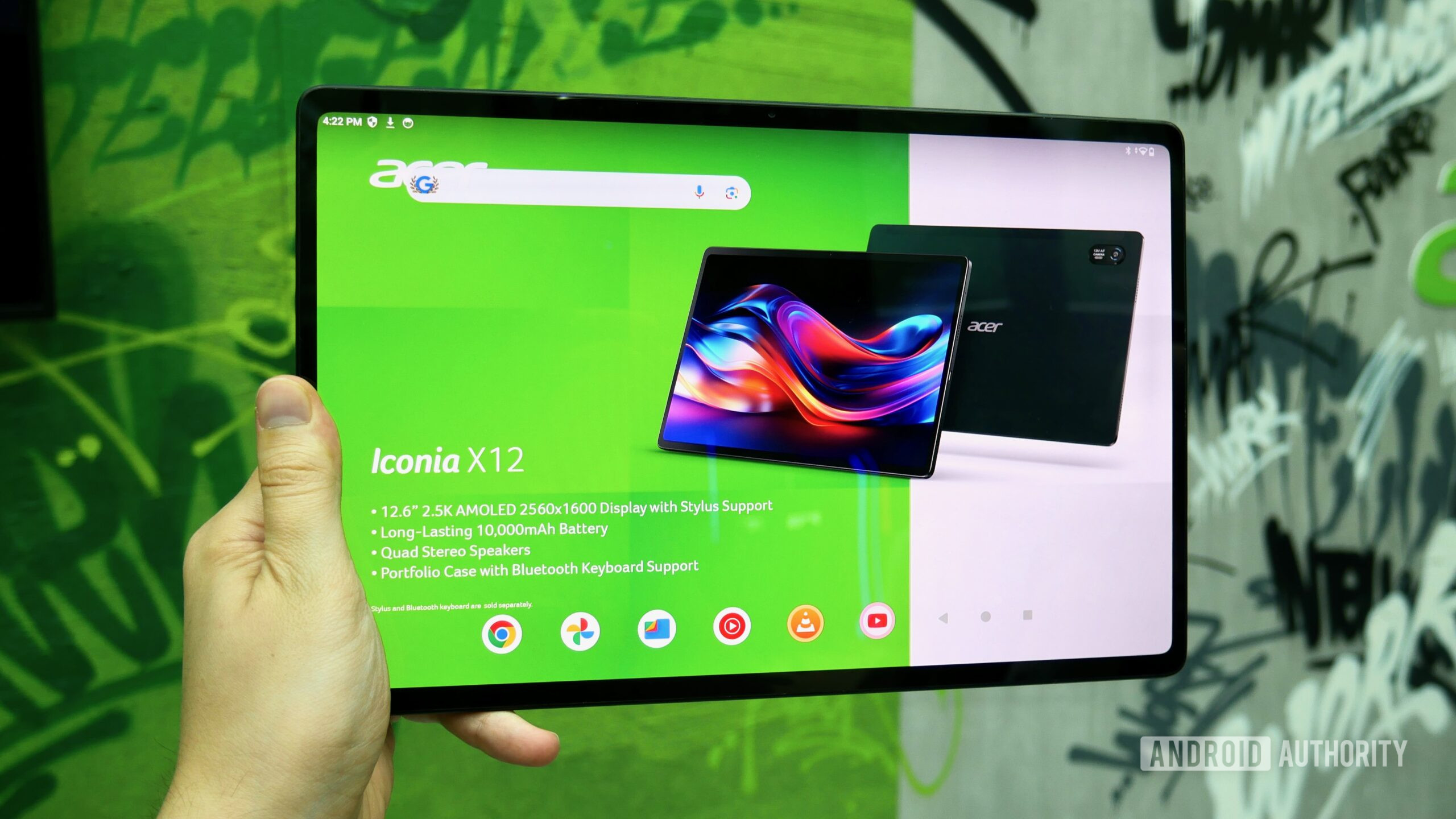 acer iconia x12 android tablet