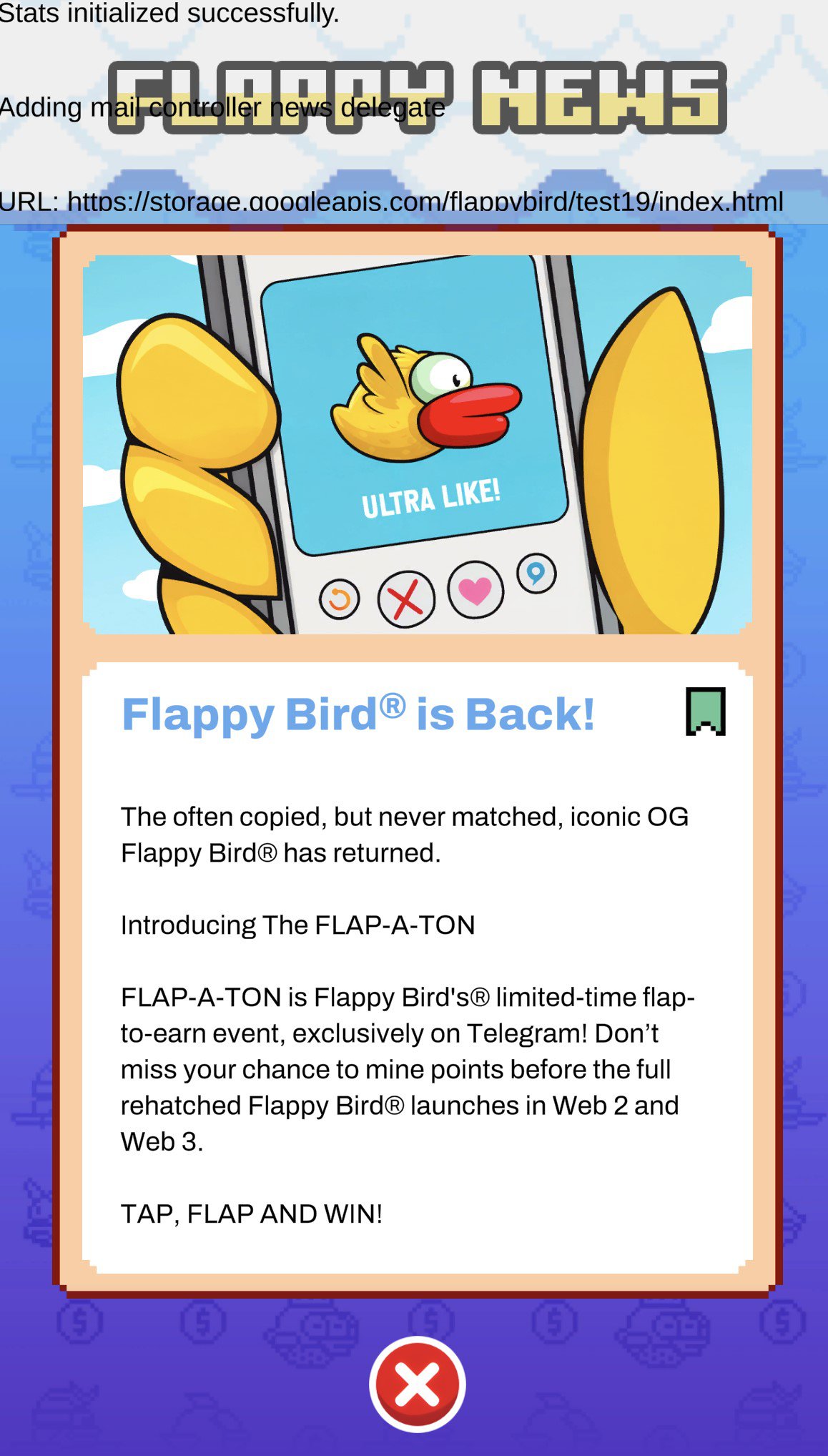 The new Flappy Bird’s crypto connections are raising eyebrows