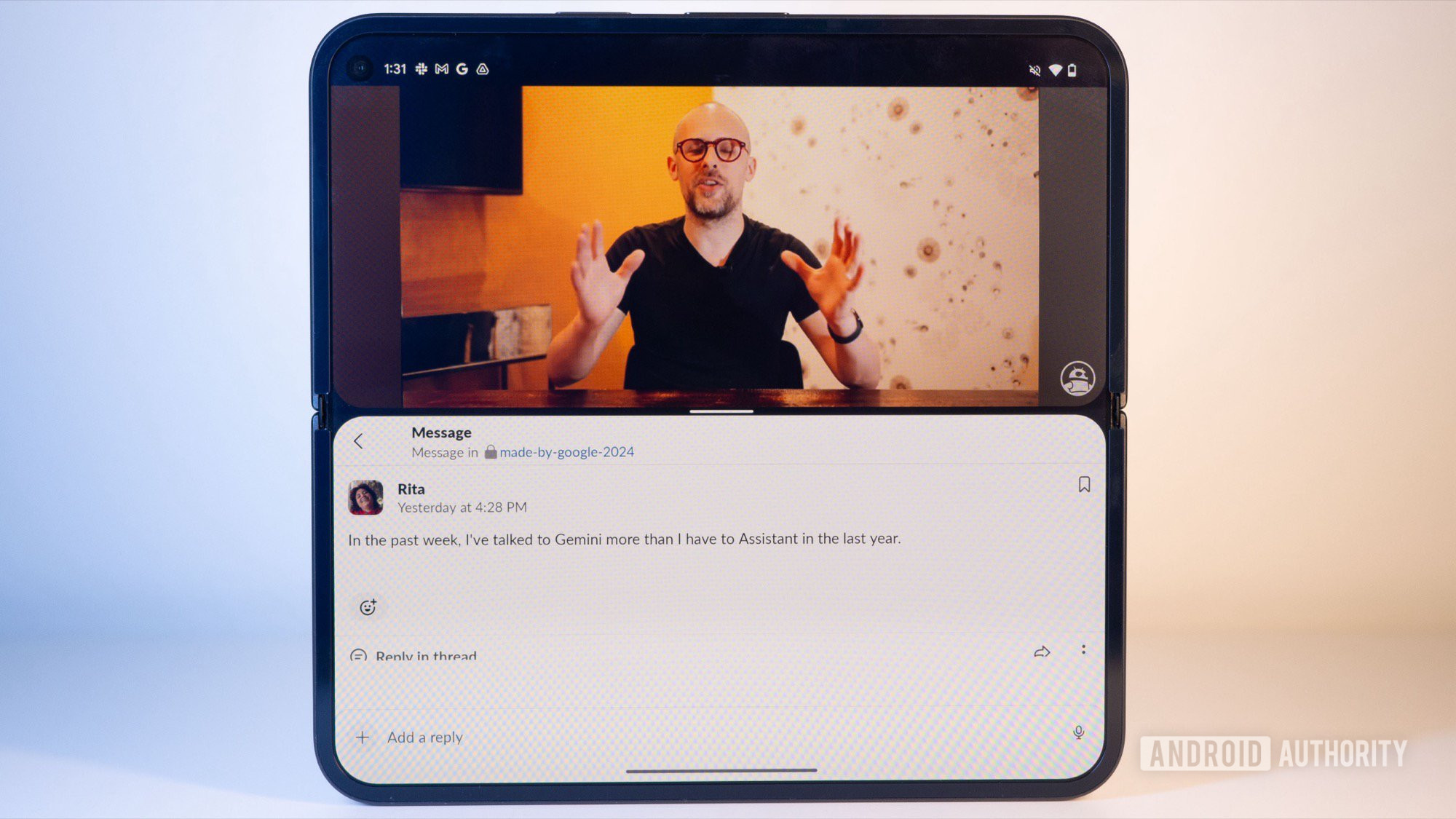 google pixel 9 pro fold unfolded display youtube