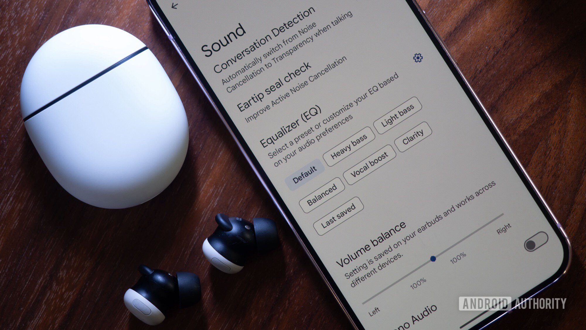 google pixel buds pro 2 sound settings