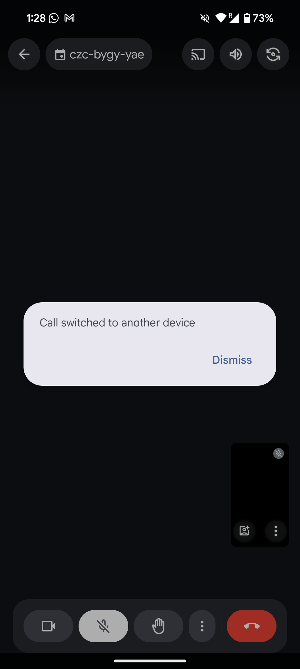 google pixel cross device sync video call casting 3 call switched