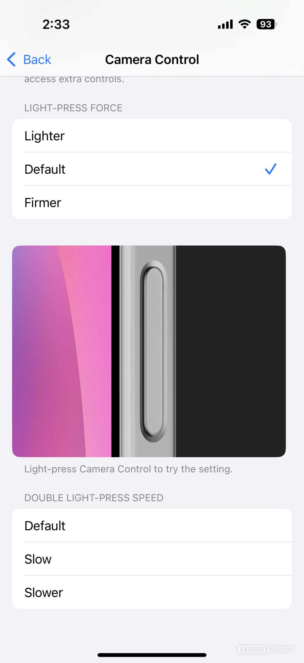 iPhone 16’s new Camera Control too hard to press? Try changing this setting