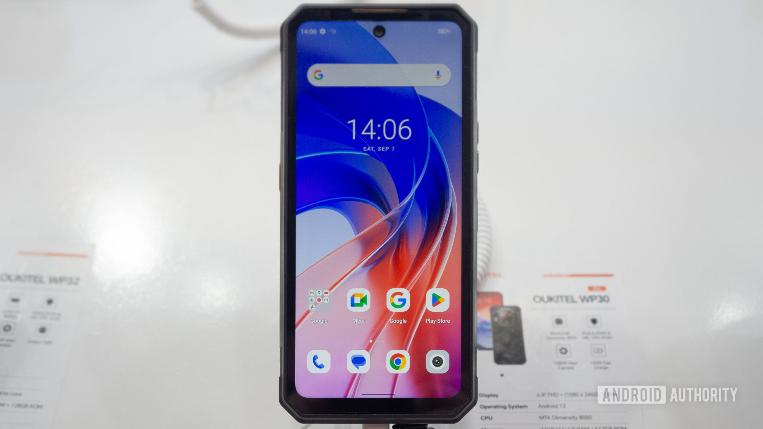 oukitel wp30 front display