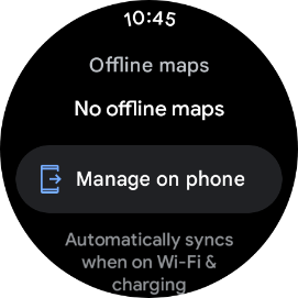 pixel watch google maps offline 2