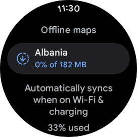 pixel watch google maps offline 6