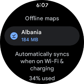 pixel watch google maps offline 7