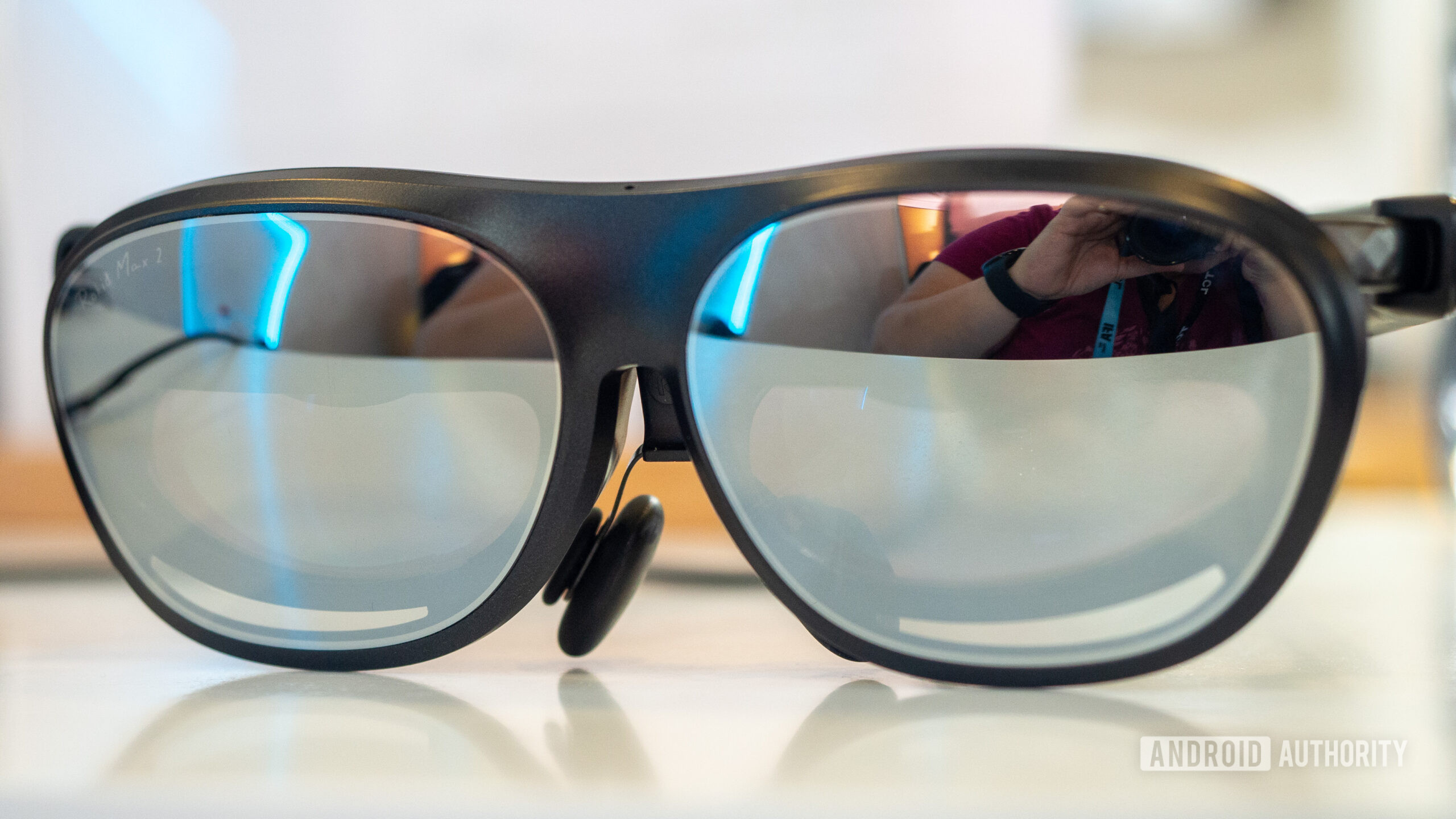 This pair of Android TV AR glasses felt like a Chromecast strapped to my face