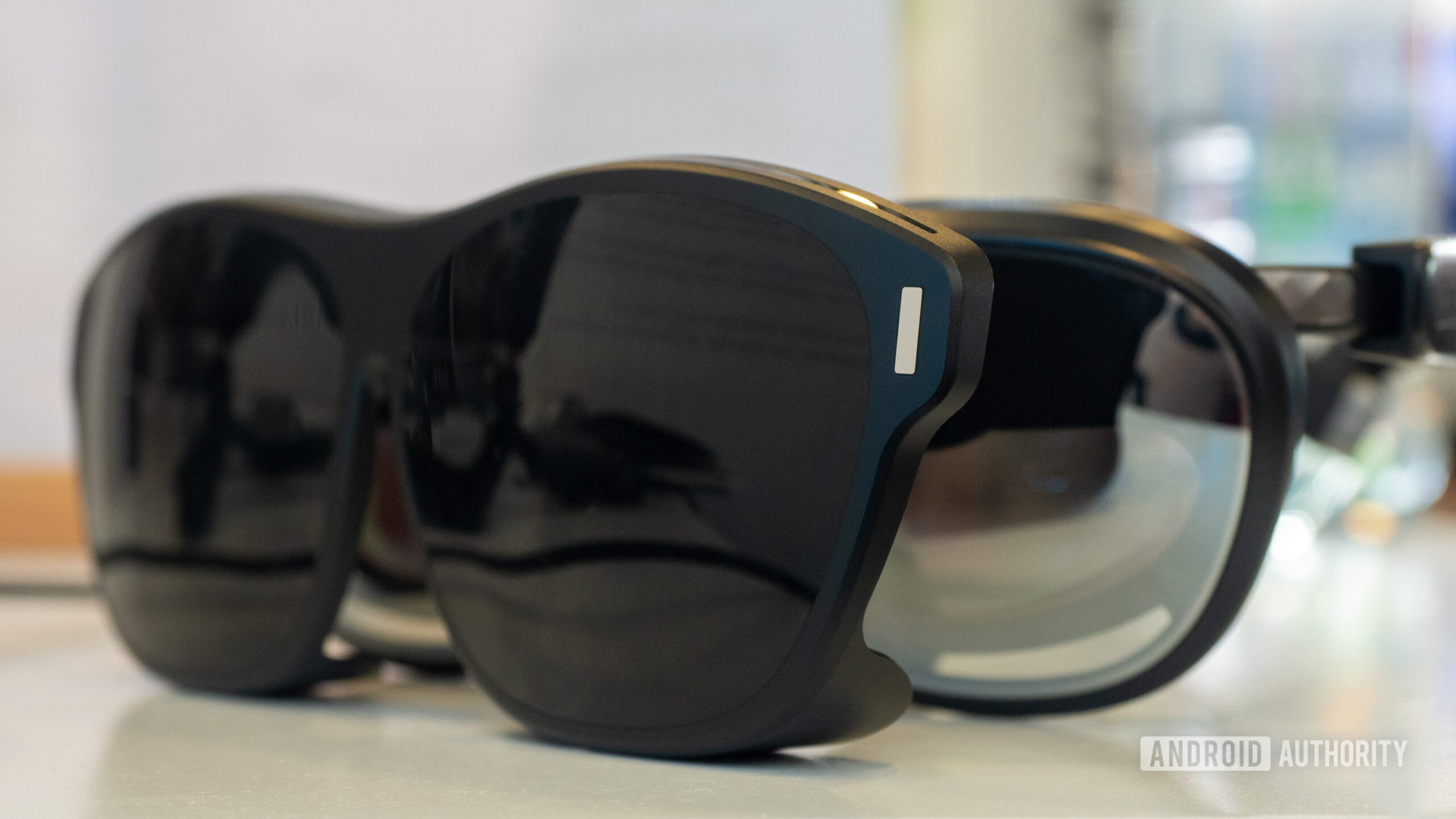 This pair of Android TV AR glasses felt like a Chromecast strapped to my face