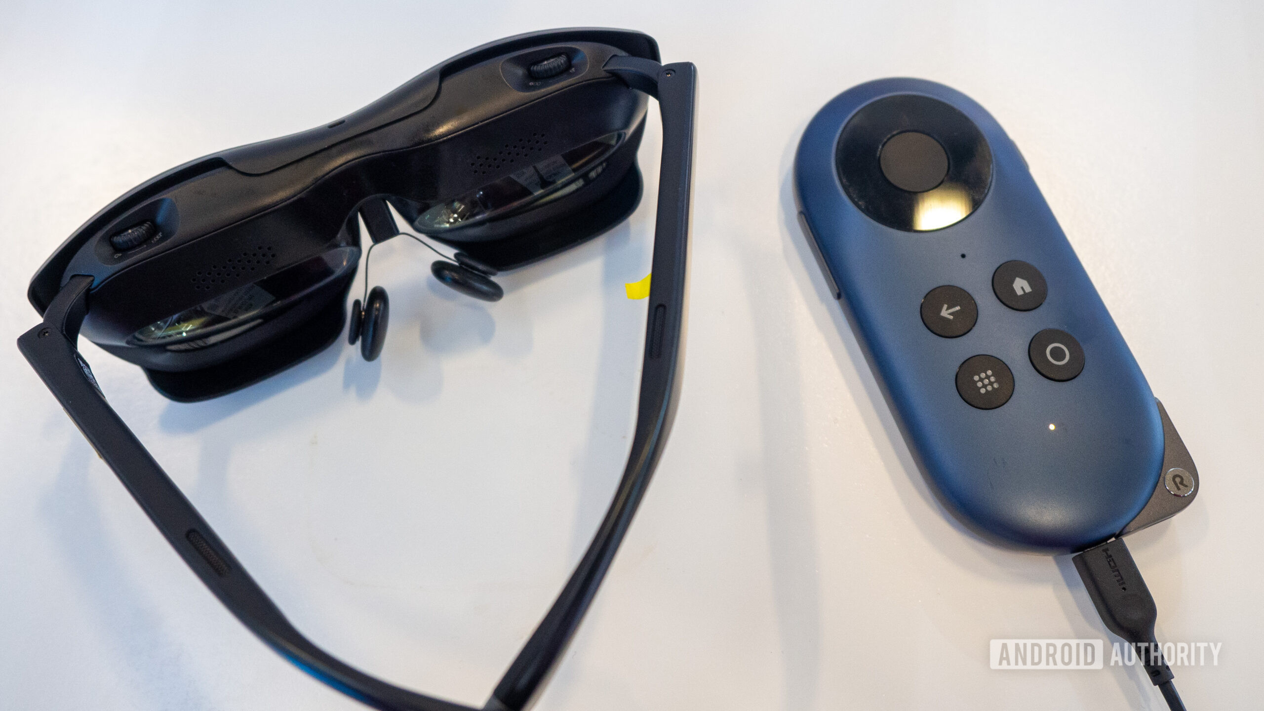 This pair of Android TV AR glasses felt like a Chromecast strapped to my face