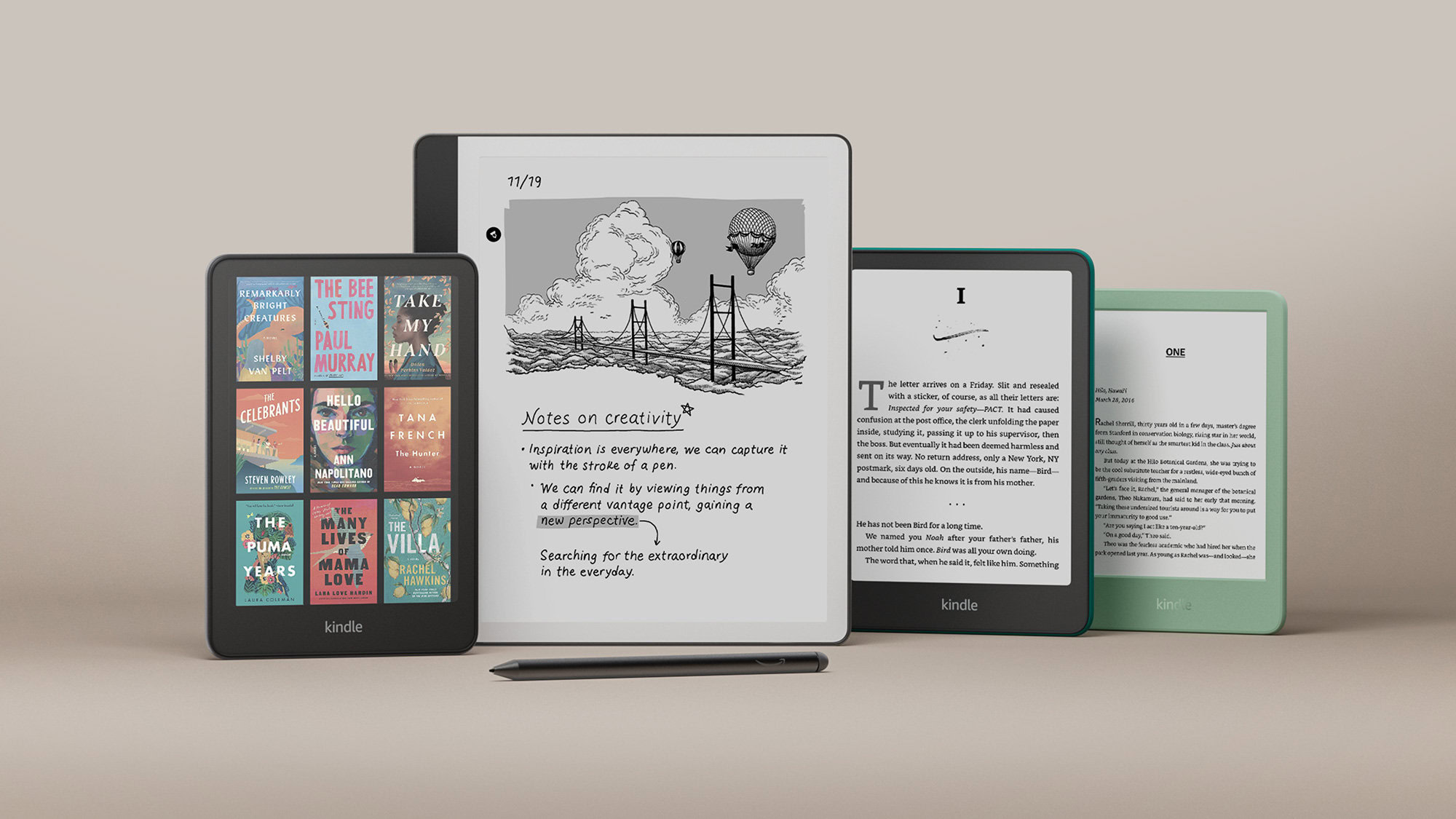 Amazon Kindle 2024 Line