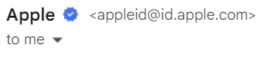 Apple Gmail checkmark