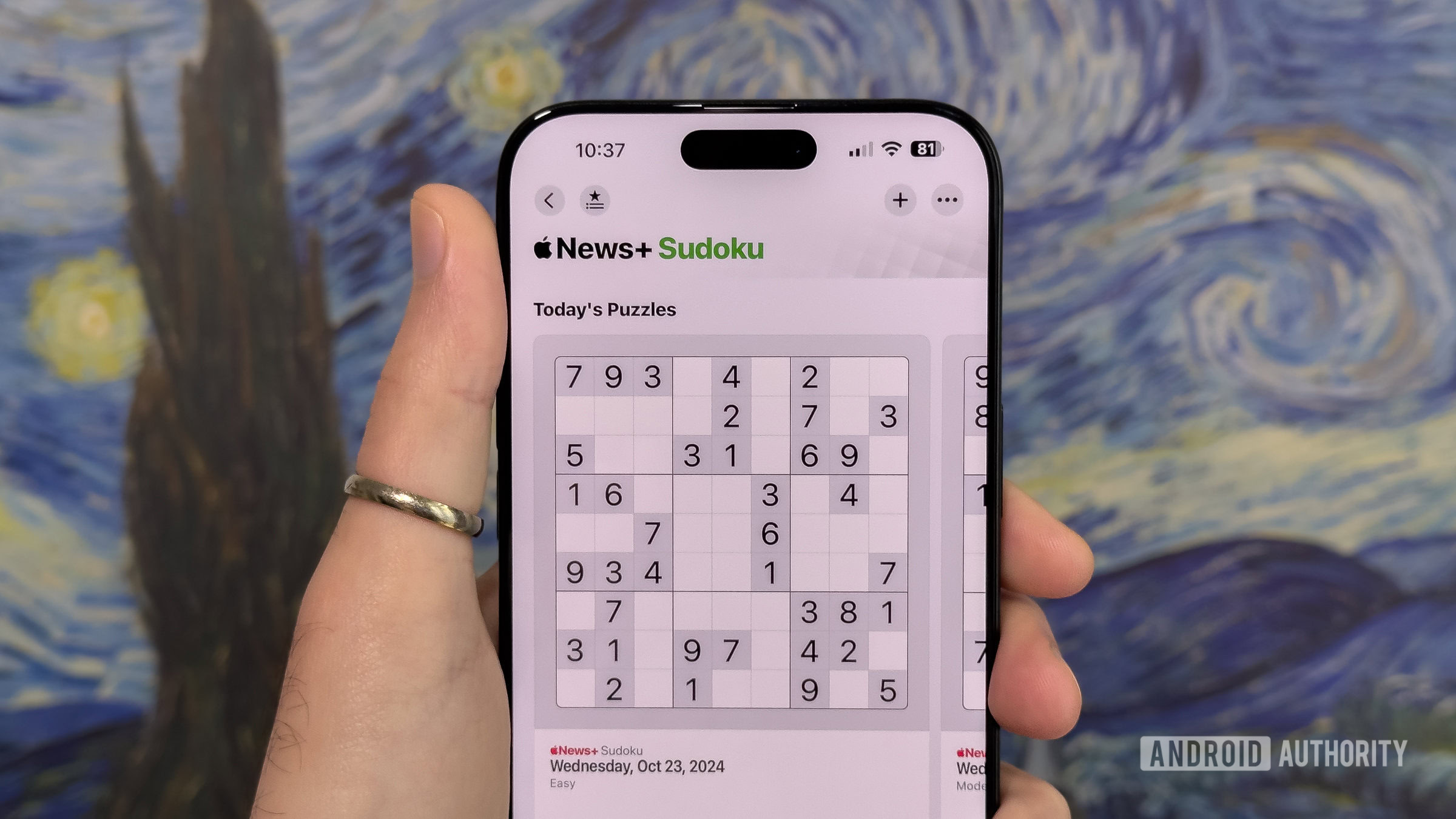 В iOS 18.2 beta 1 представлена ​​новая игра Apple Sudoku, но есть одна загвоздка