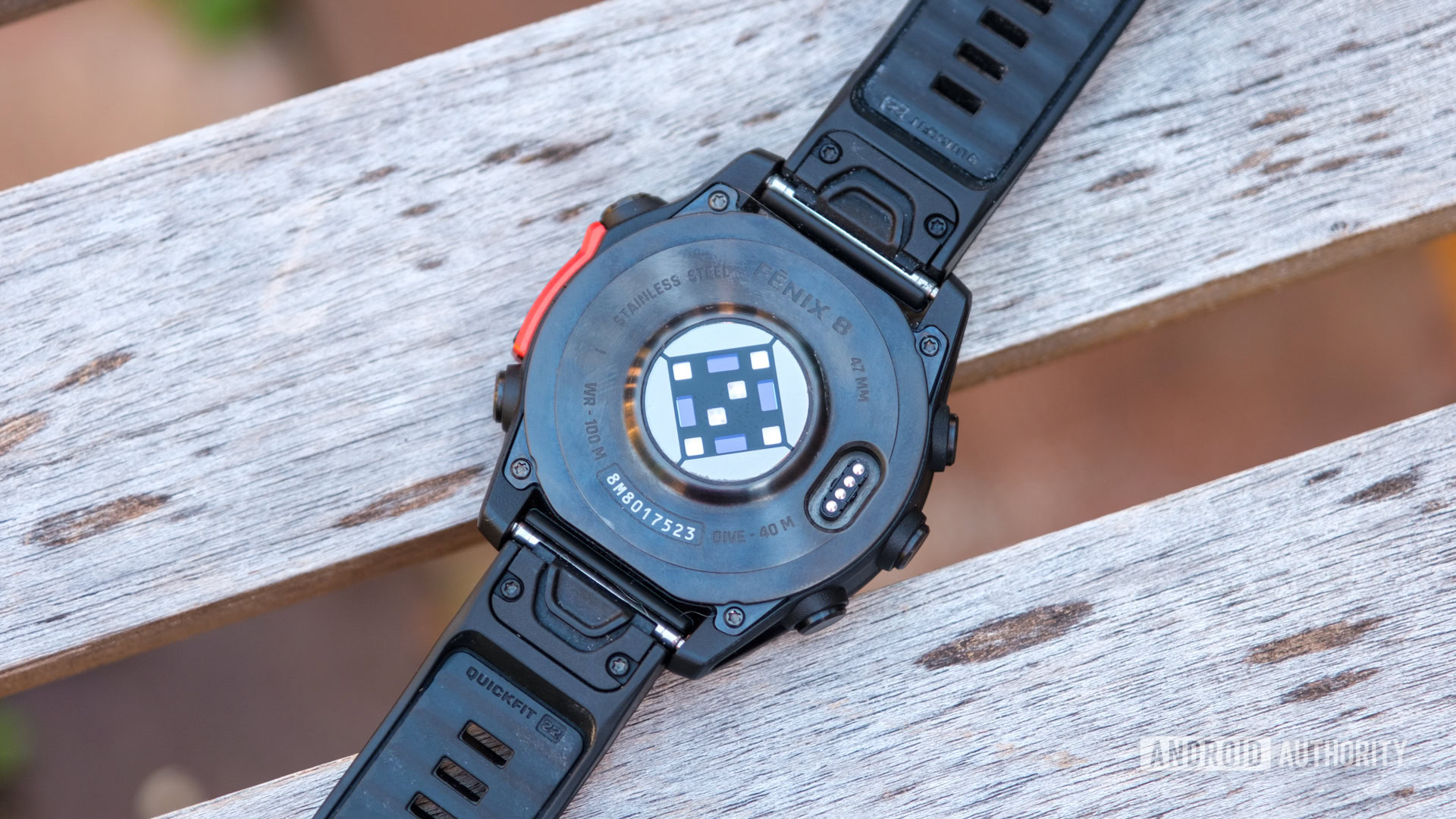 Garmin Fenix 8 AMOLED sensor