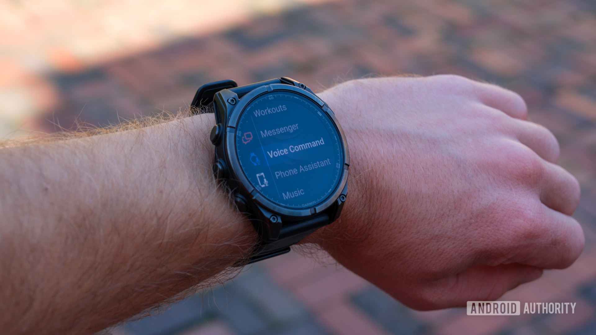 Garmin Fenix 8 AMOLED voice controls