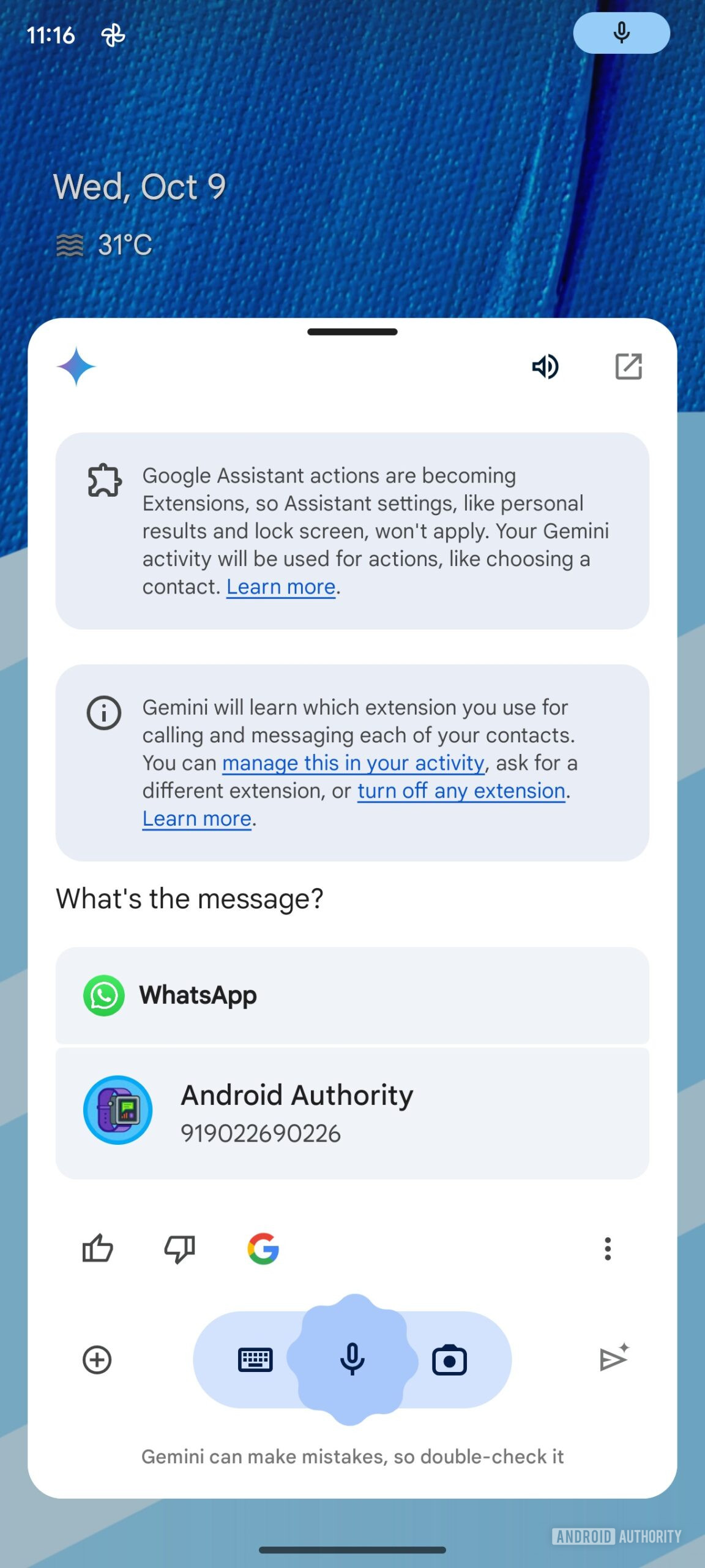 More Google Assistant actions are becoming Gemini Extensions on your Android phone