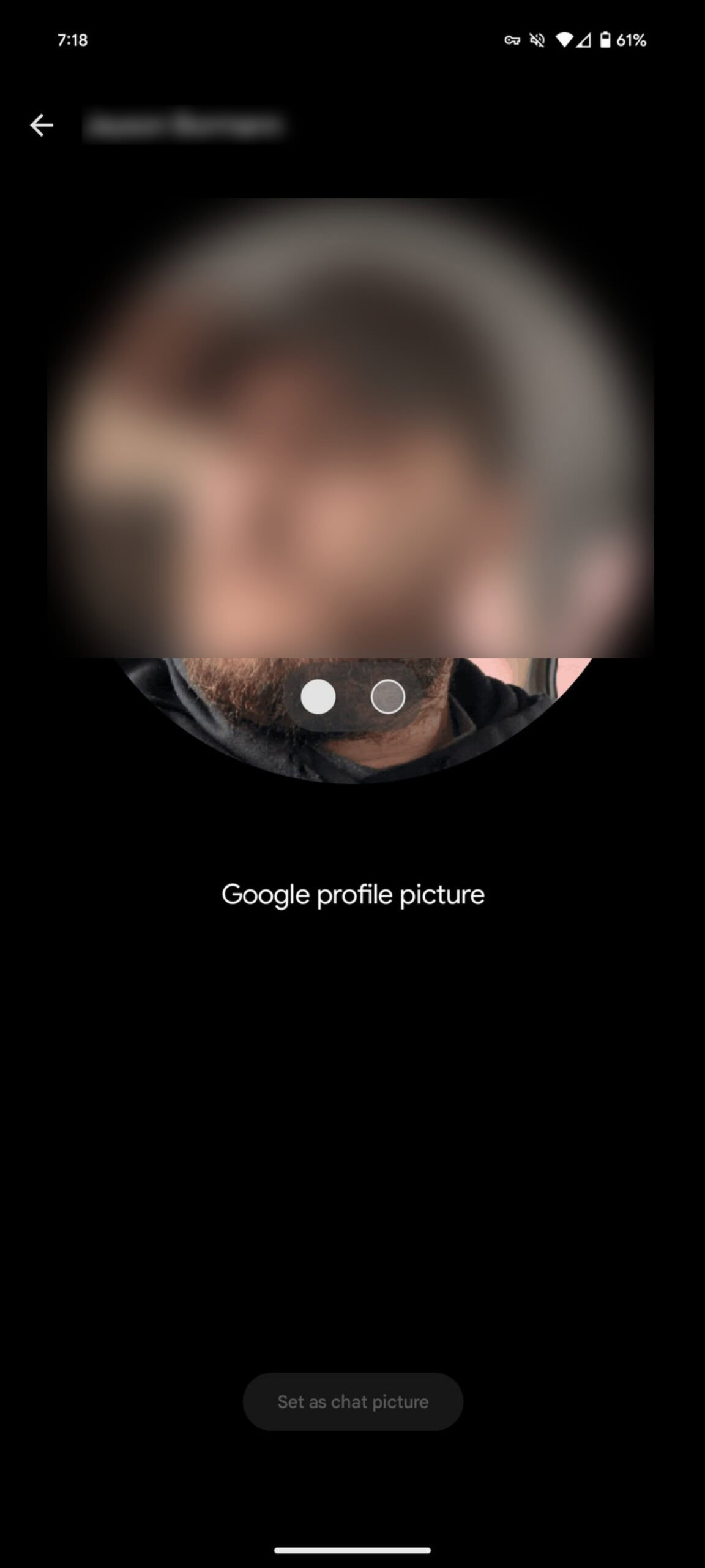 Google Messages choose profile photo 1