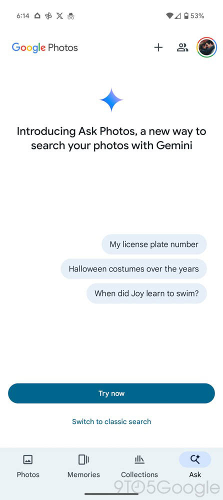 The nifty Ask Photos feature is now available for some Google Photos users