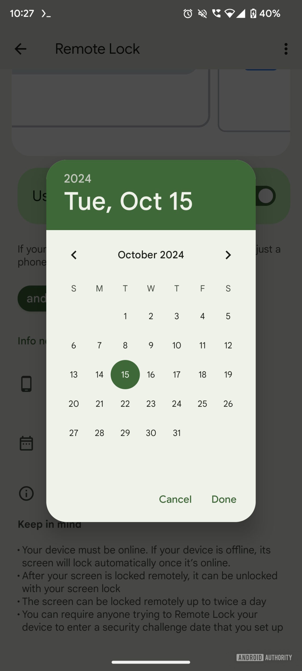 This is what Android’s Remote Lock security challenge could look like (APK teardown)