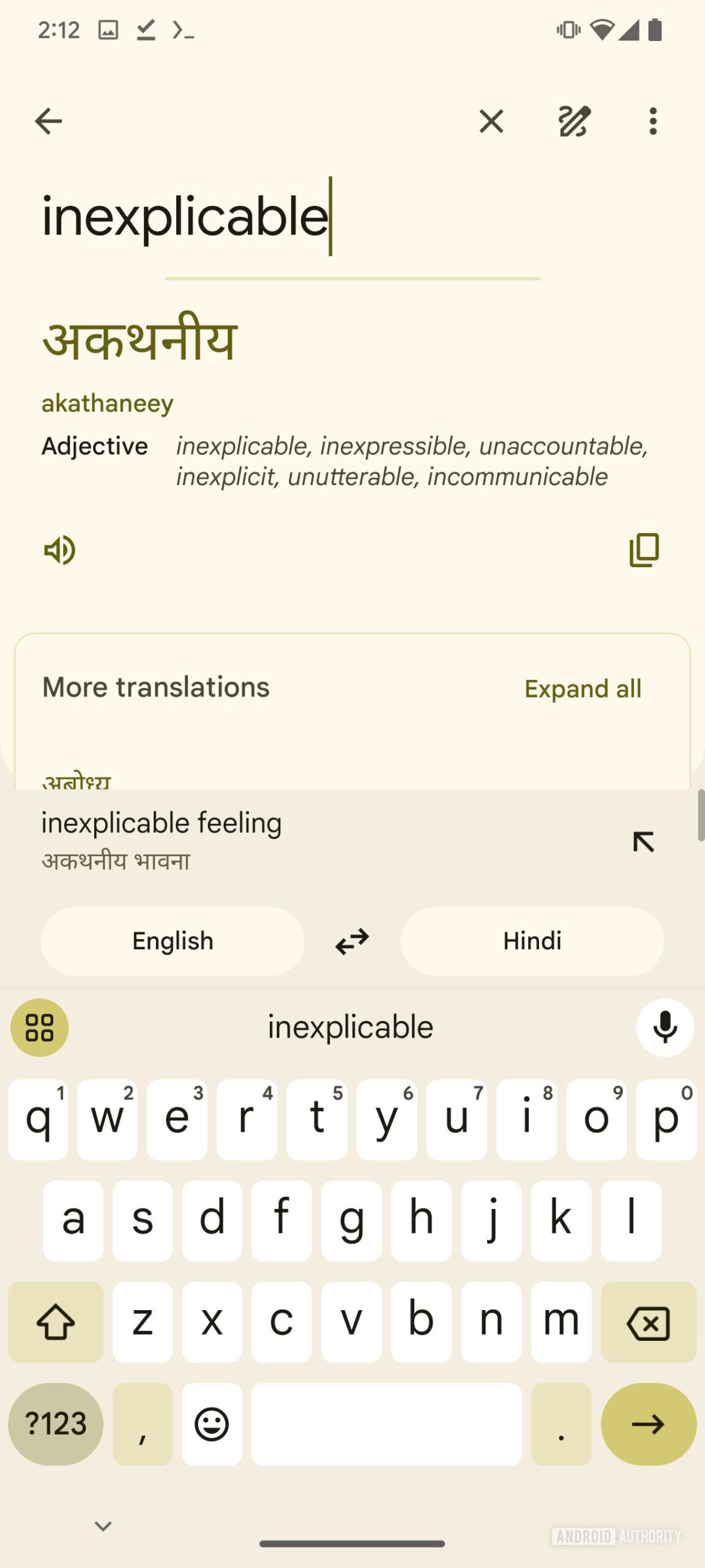 Google Translate Instant Translation preview Upcoming behavior