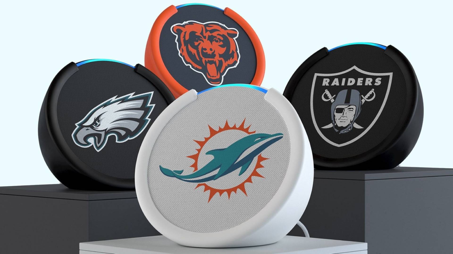 Amazon celebrates the 2024 NFL season with limited edition Echo Pop speakers