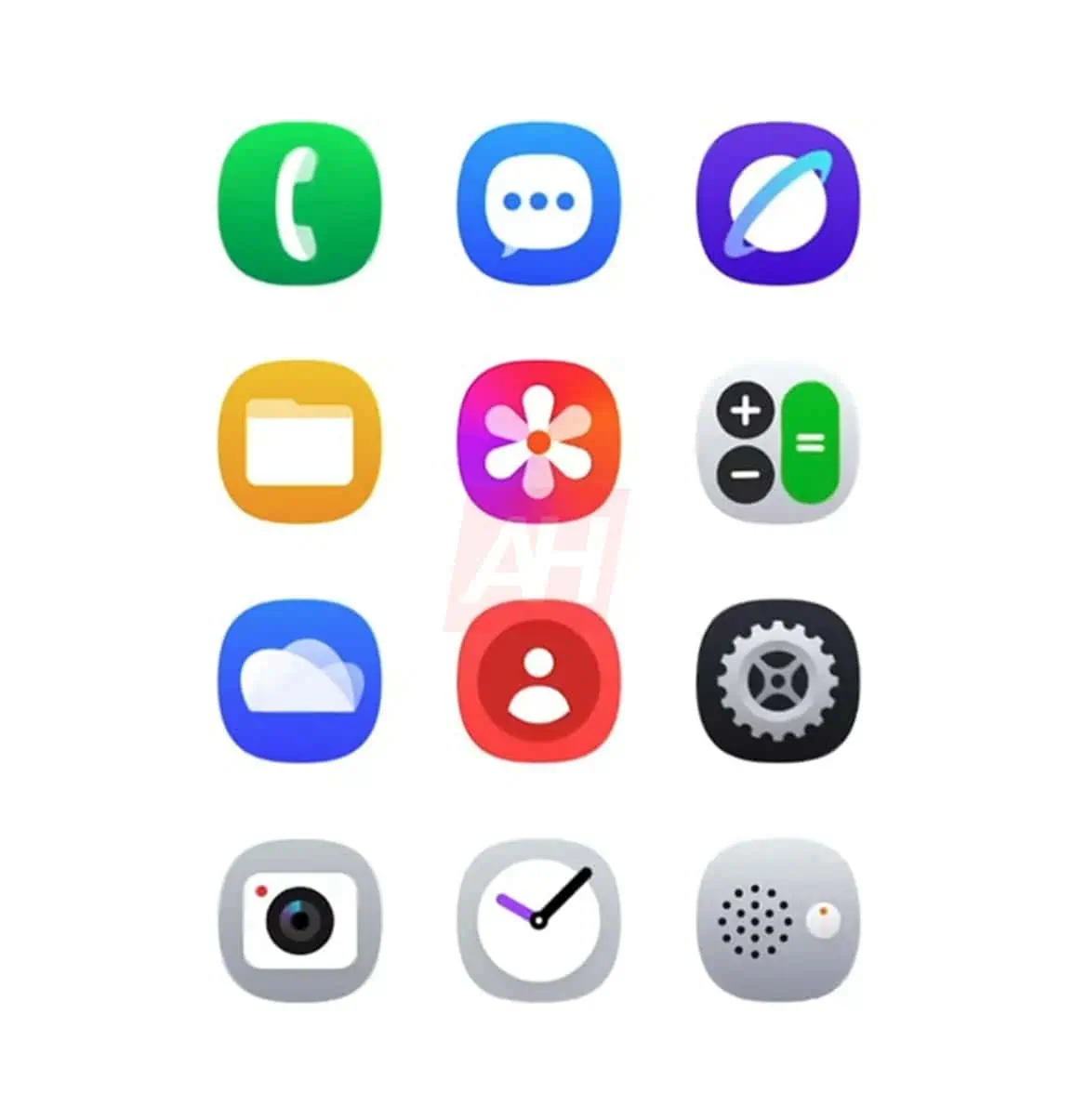 New One UI icons