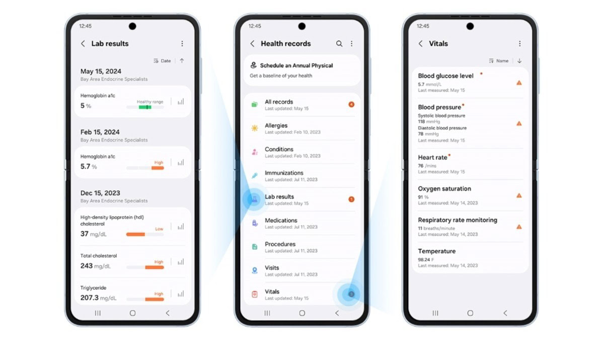 Samsung Health now makes it easier to access your health records