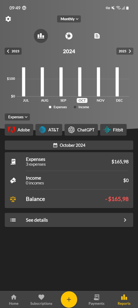 SubX subscription tracker app android 08