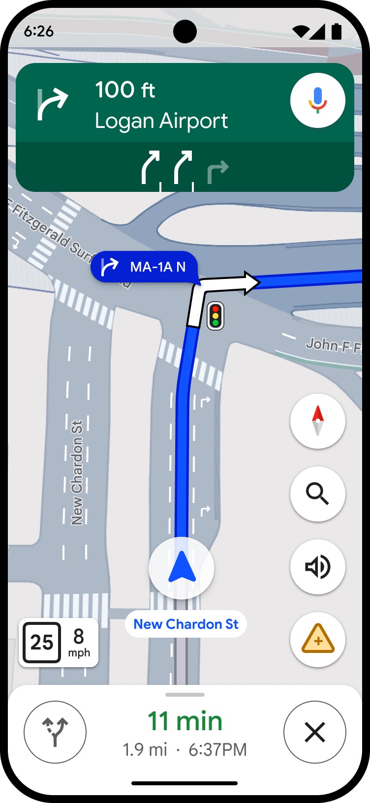 google maps Enhanced Navigation