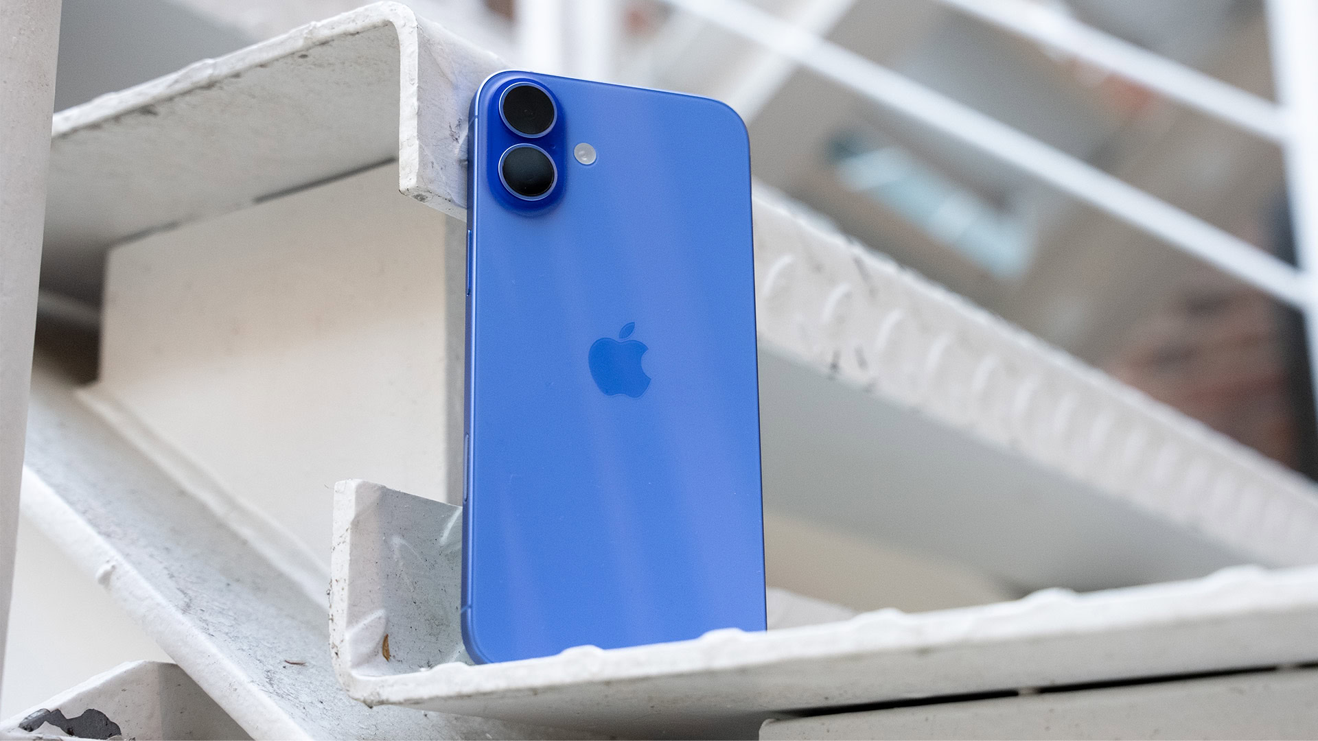 iPhone 16 plus ultramarine back