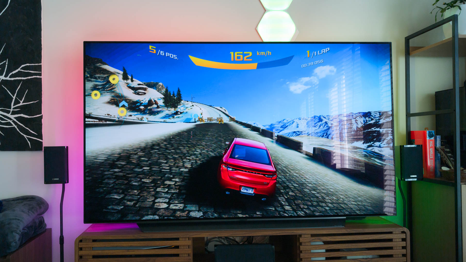 Asphalt 8 Playing on Google TV Streamer