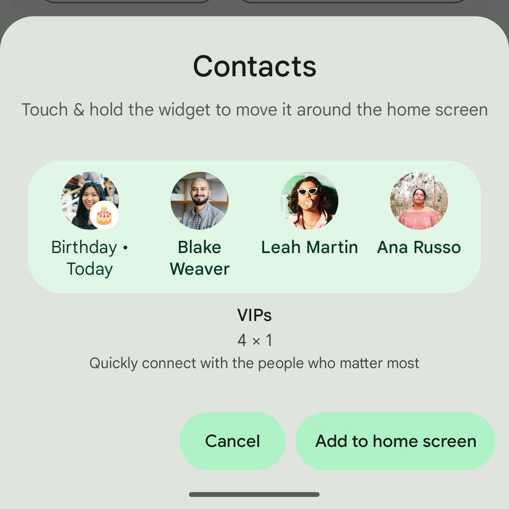 Google Contacts VIPs 2