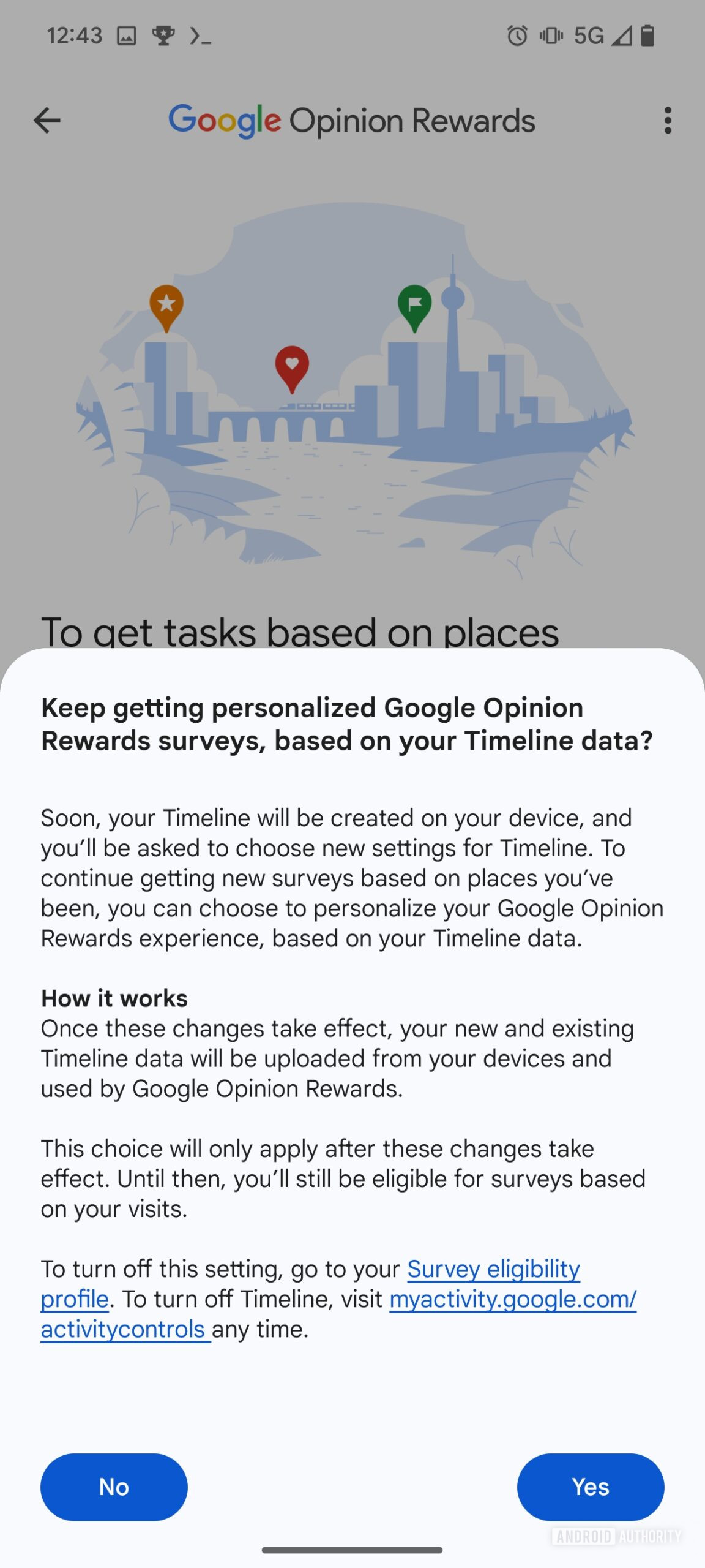 Google Opinion Rewards Transition to Timeline (1)