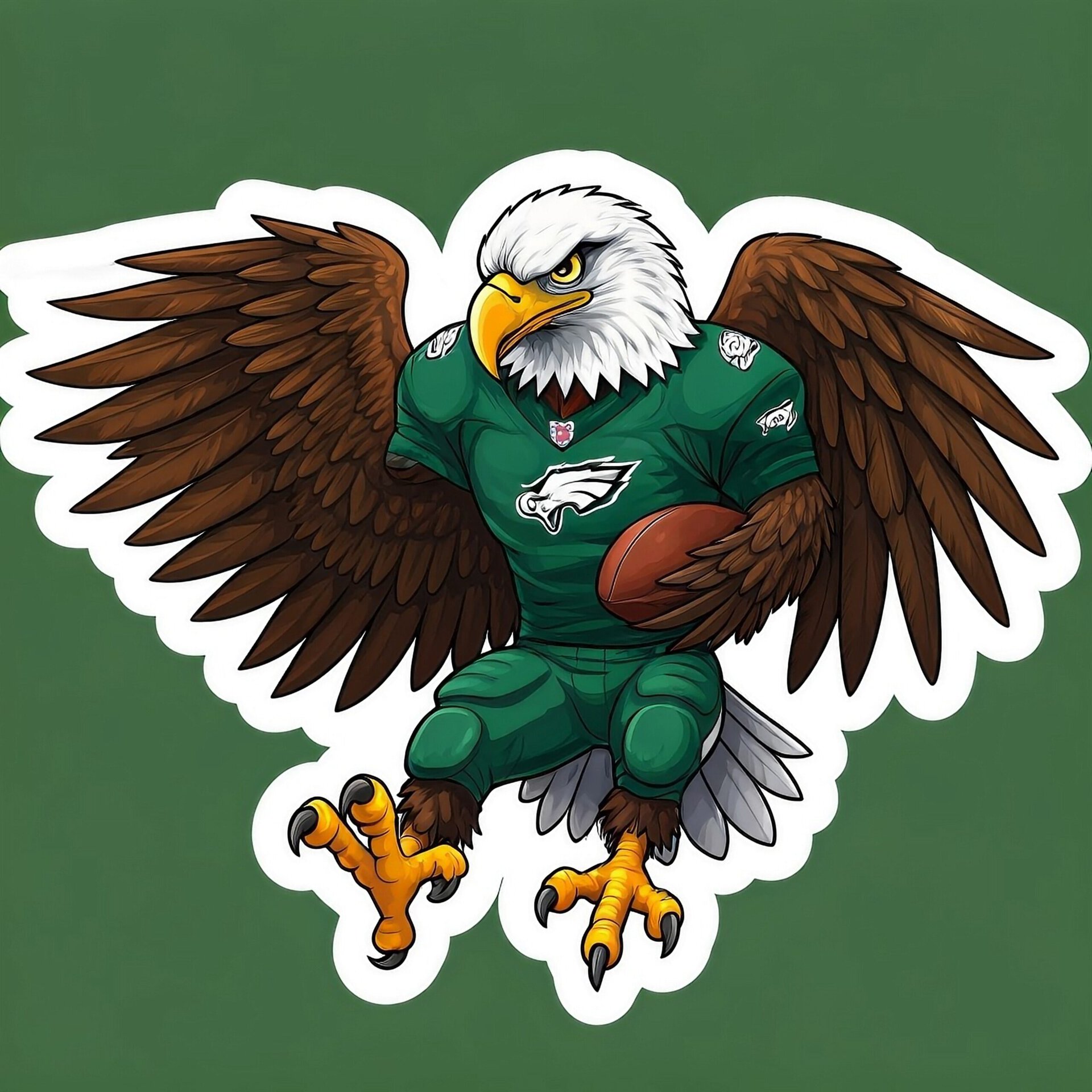 Google Pixel Studio eagle sticker