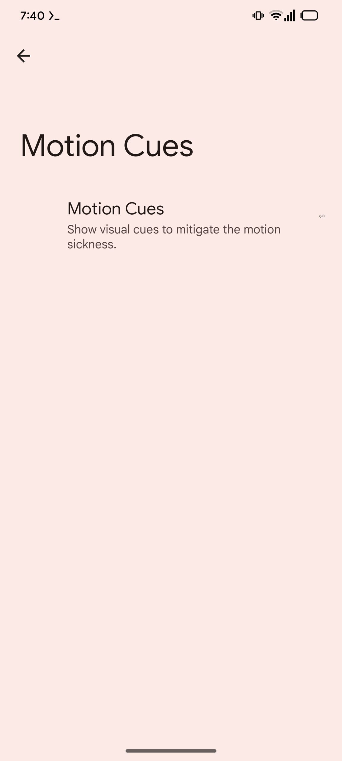 Google Play Services Motion Cues (2)