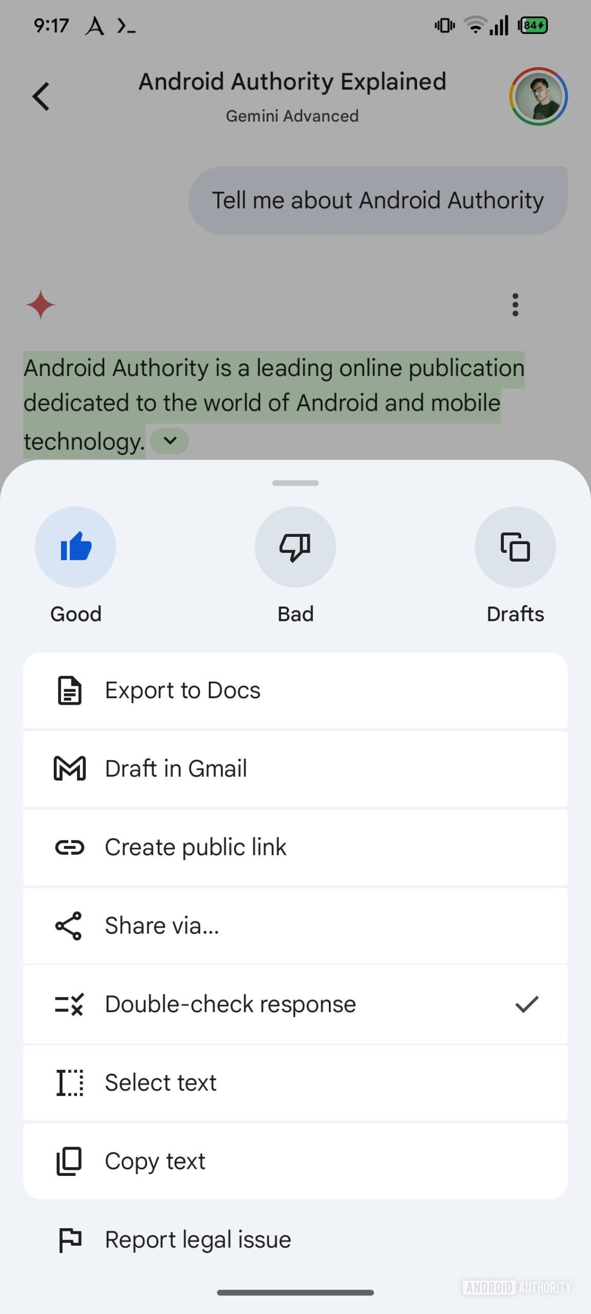 Google app Upcoming Gemini menus (1)