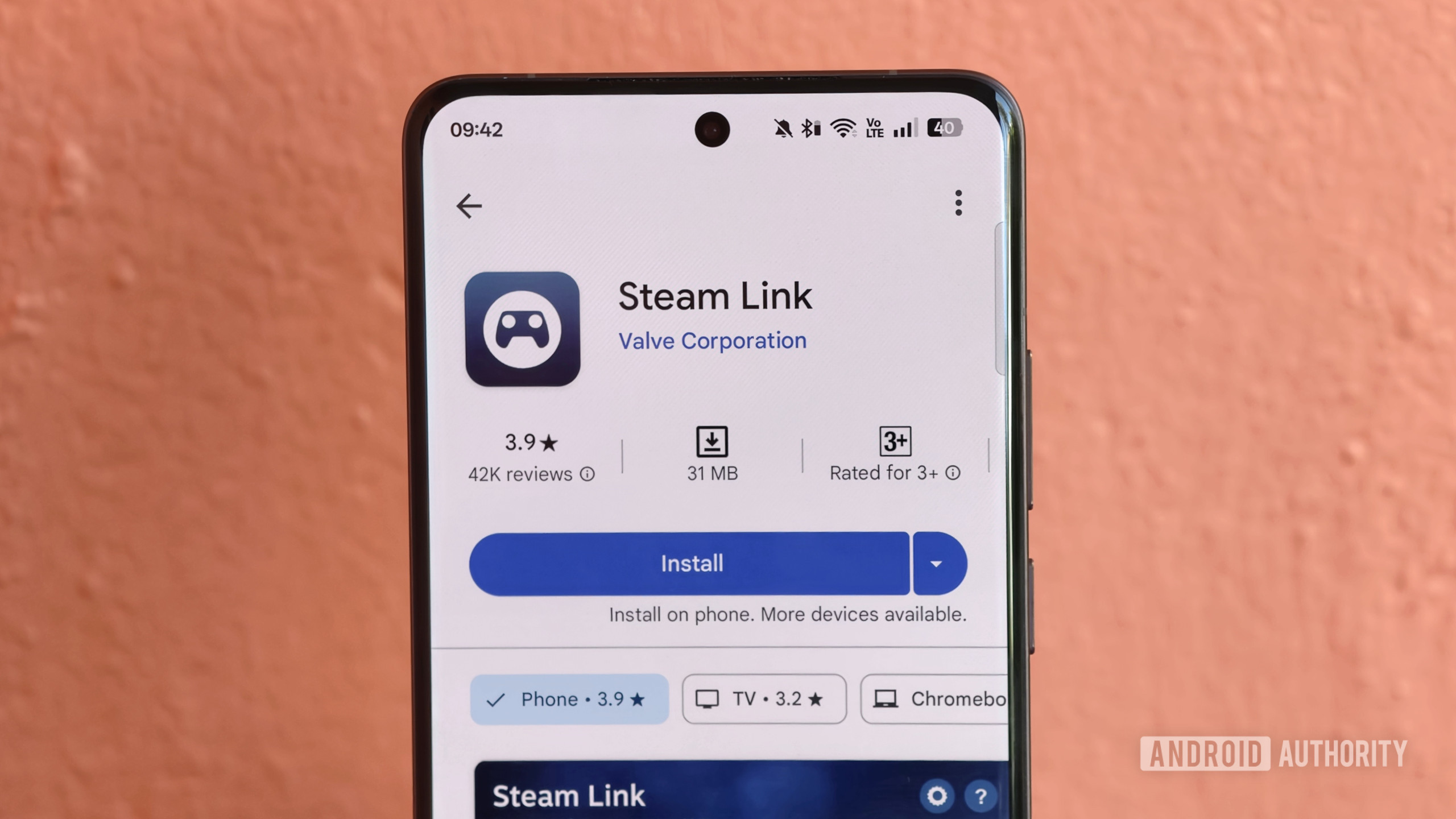 Steam Link Play Store listing resized