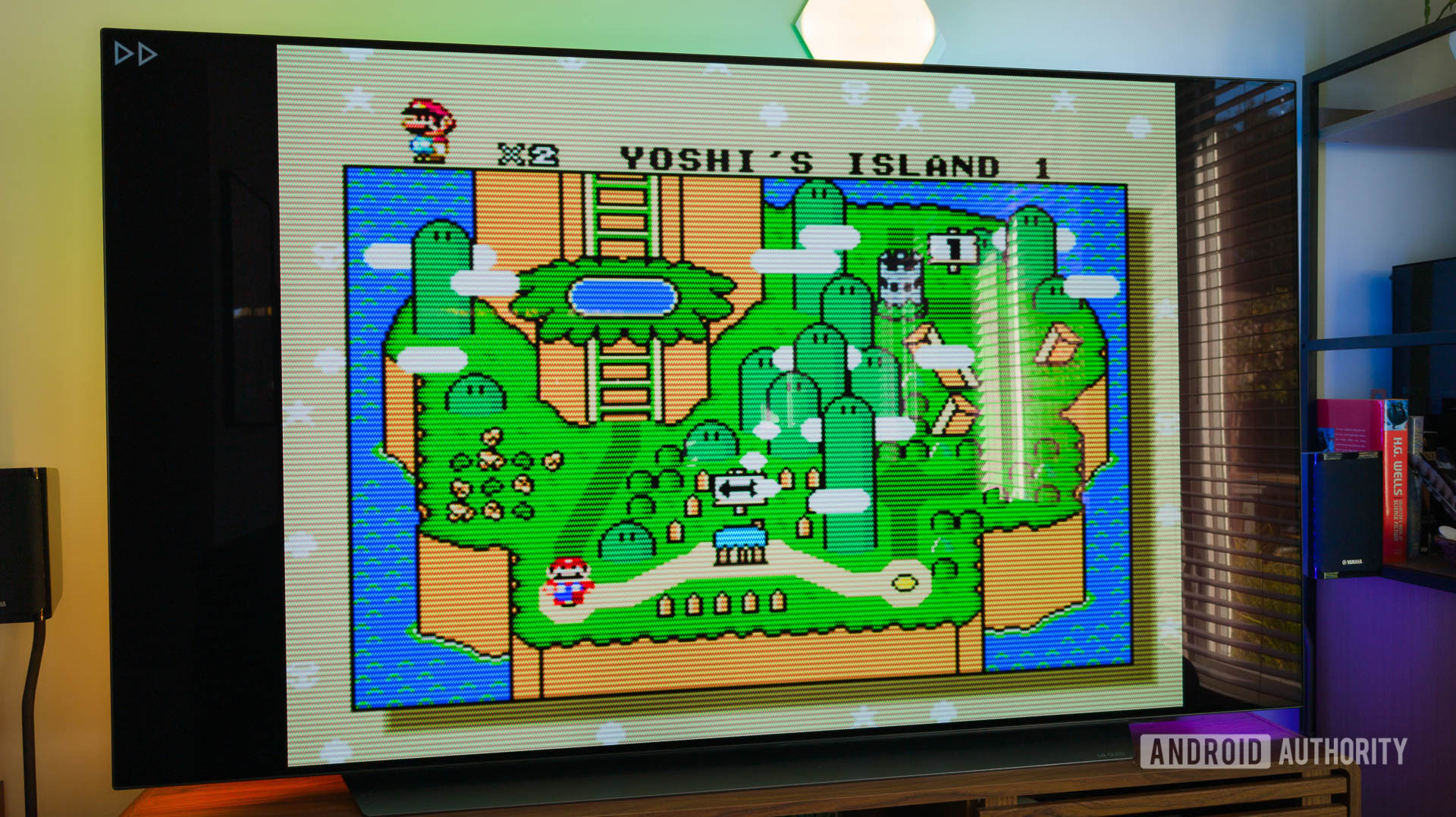 Super Mario Bros. World Emulated on Google TV Streamer