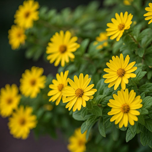 Yellow flowers